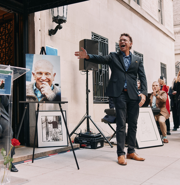 Photos: Terrence McNally's Home Honored with Cultural Medallion Image